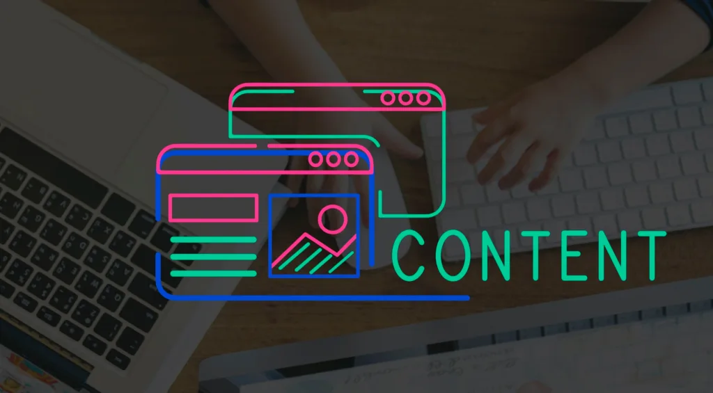 Content creation services offered by a marketing consultancy