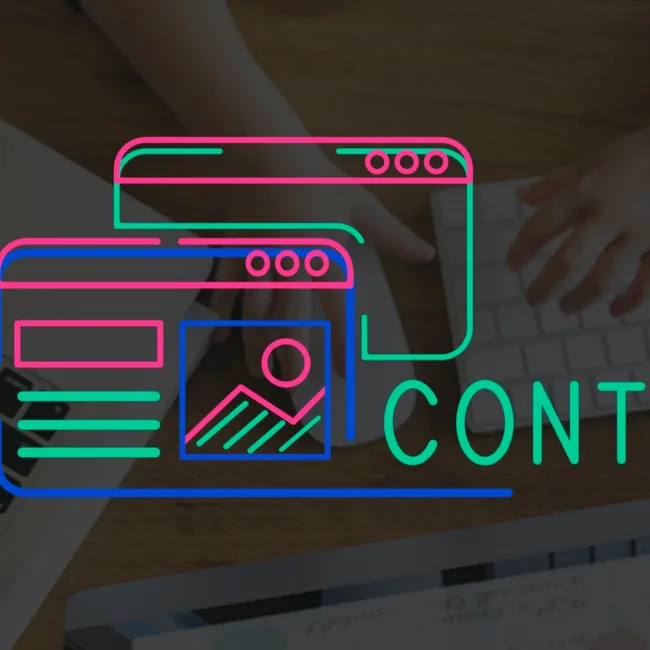 Content creation services offered by a marketing consultancy